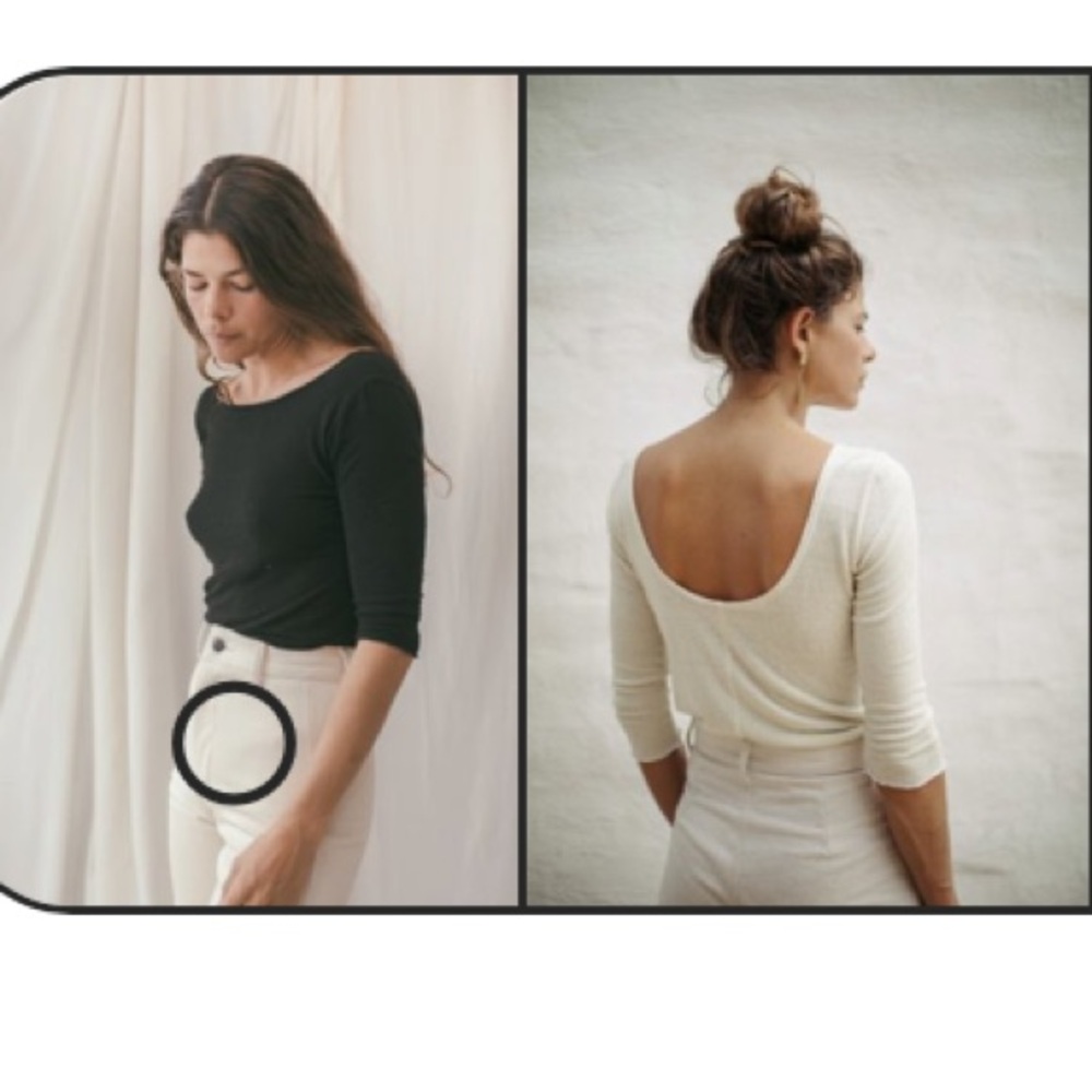 Ozma Silk Noil Ballet Top